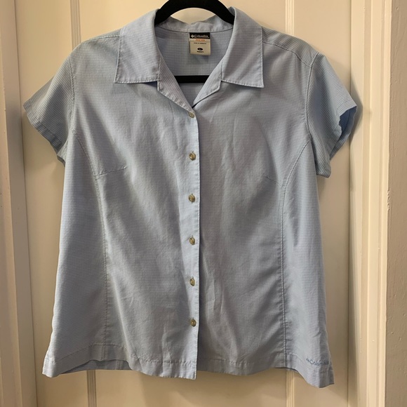 columbia short sleeve button up shirts